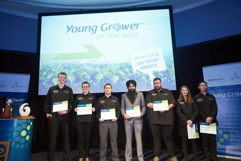 Group with certificates Young Grower 2018
